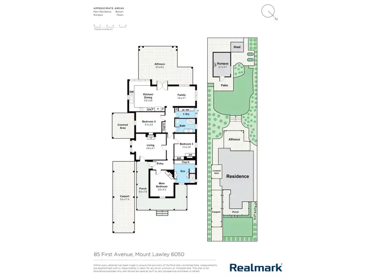 Floorplan of Homely house listing, 85 First Avenue, Mount Lawley WA 6050