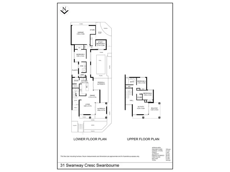 Floorplan of Homely house listing, 31 Swanway Crescent, Swanbourne WA 6010
