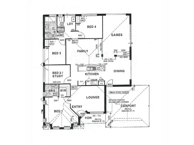 Floorplan of Homely house listing, 35 Pastrana Crescent, Port Kennedy WA 6172