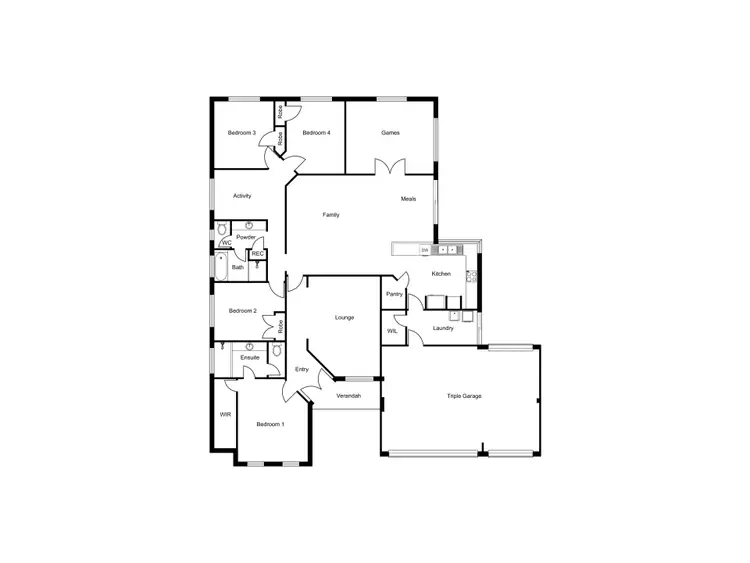 Floorplan of Homely house listing, Address available on request
