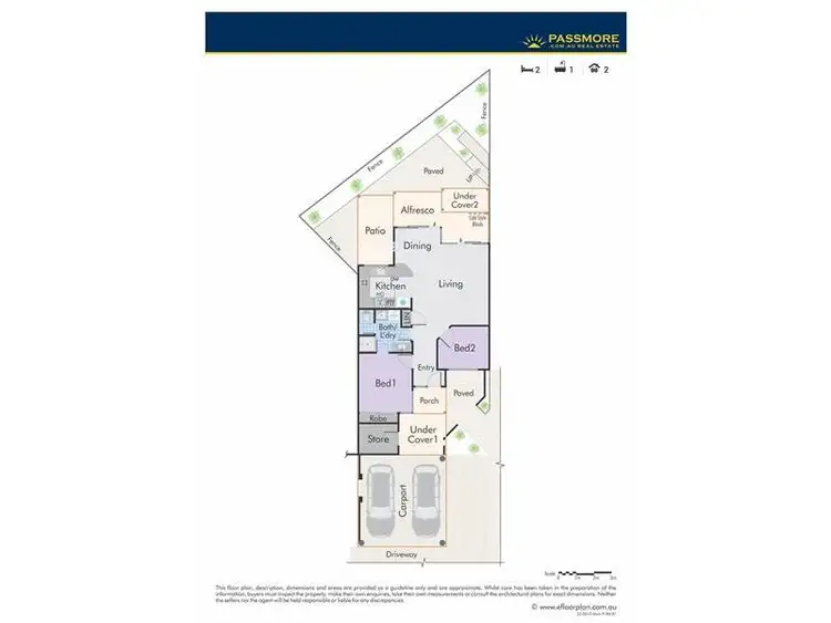 Floorplan of Homely unit listing, 18, 87 Glanton Way, Dianella WA 6059