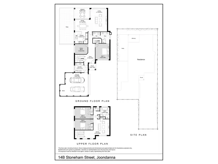 Floorplan of Homely house listing, 14B Stoneham  Street, Joondanna WA 6060