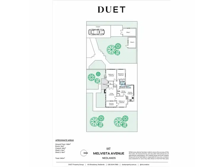 Floorplan of Homely house listing, 137 Melvista Avenue, Nedlands WA 6009