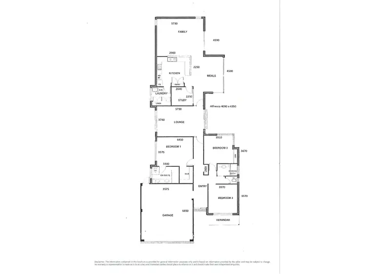 Floorplan of Homely house listing, 47A Reynolds Road, Mount Pleasant WA 6153