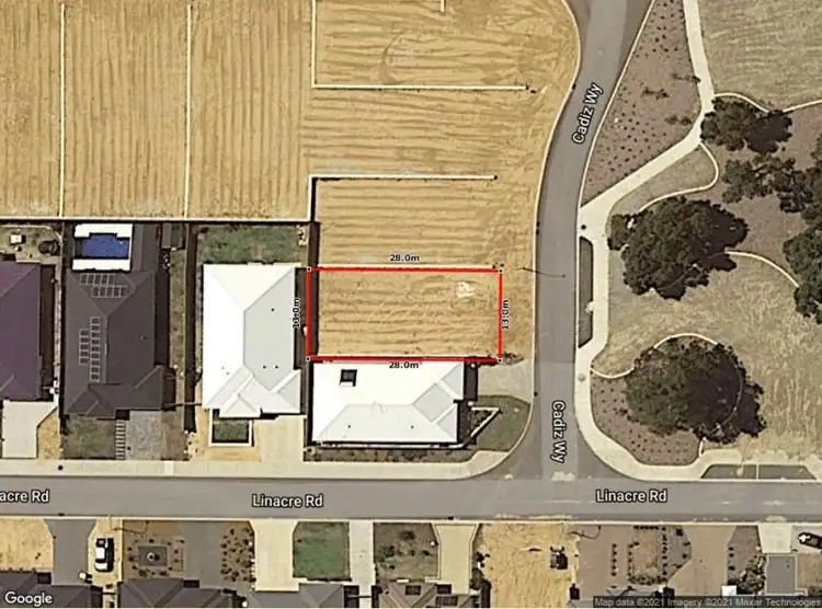 Floorplan of Homely land listing, Lot 851, 3 Cadiz Way, Bullsbrook WA 6084