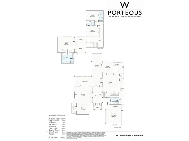 Floorplan of Homely house listing, 8C Airlie Street, Claremont WA 6010