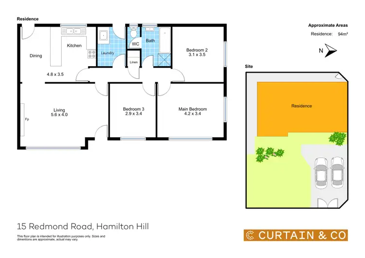 Floorplan of Homely house listing, 15 Redmond Road, Hamilton Hill WA 6163