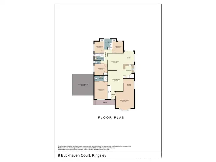 Floorplan of Homely house listing, Address available on request
