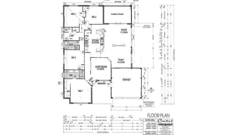 Floorplan of Homely house listing, 3 Peach Way, Byford WA 6122