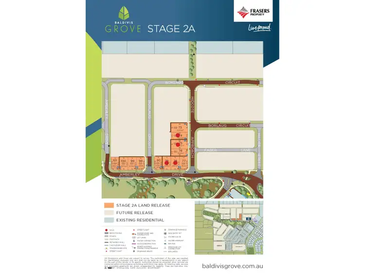 Floorplan of Homely land listing, Lot 73, Stage 2A Hidcote Approach, Baldivis WA 6171