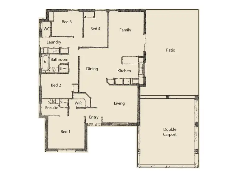 Floorplan of Homely house listing, 5 Sage Court, Halls Head WA 6210
