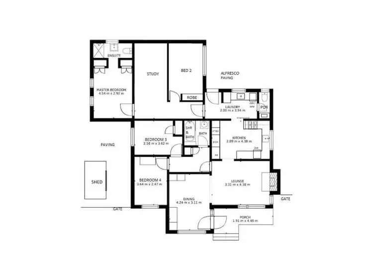 Floorplan of Homely house listing, 50 Counsel Road, Coolbellup WA 6163