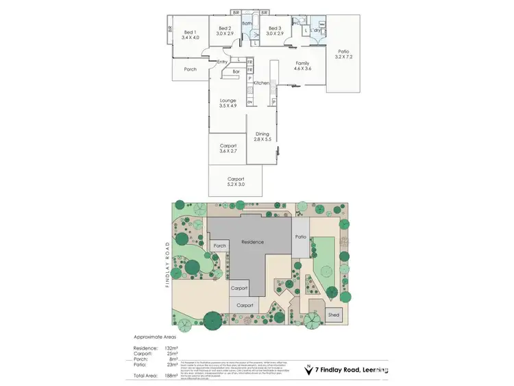 Floorplan of Homely house listing, 7 Findlay Road, Leeming WA 6149