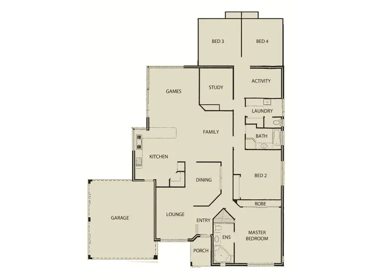 Floorplan of Homely house listing, 5 Waxberry Close, Halls Head WA 6210
