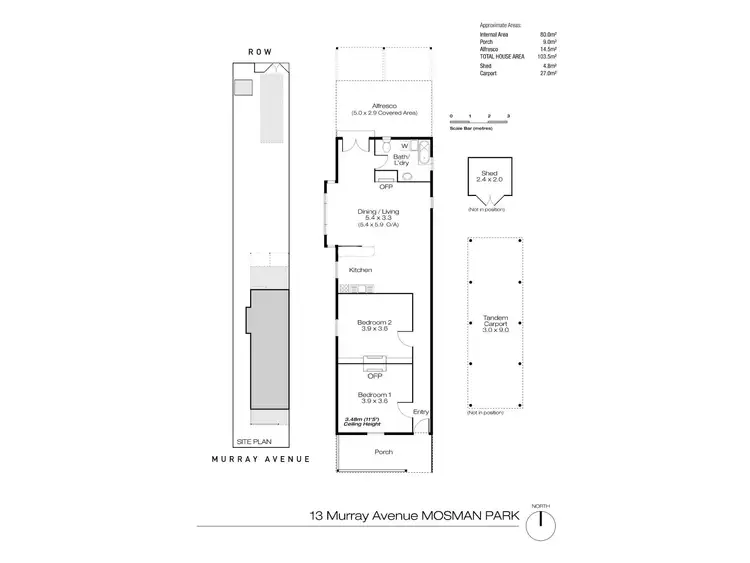 Floorplan of Homely house listing, 13 Murray Avenue, Mosman Park WA 6012
