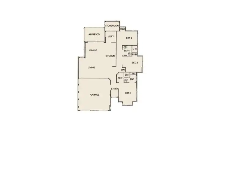 Floorplan of Homely house listing, 2B Butcherbird Loop, Erskine WA 6210
