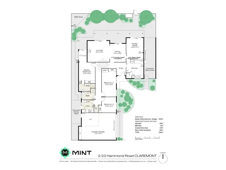 Floorplan of Homely house listing, 2/23 Hammond Road, Claremont WA 6010