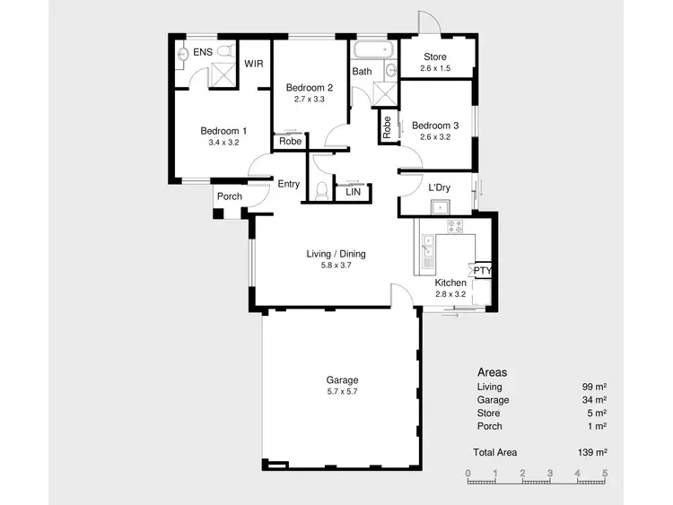 Floorplan of Homely villa listing, 3/65-67 Thomas Street, East Cannington WA 6107