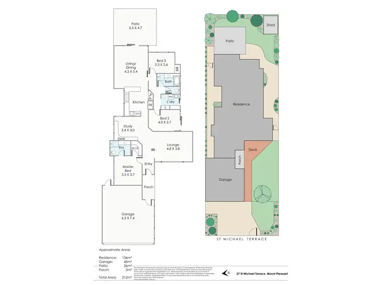 Floorplan of Homely house listing, 27 St Michael Terrace, Mount Pleasant WA 6153