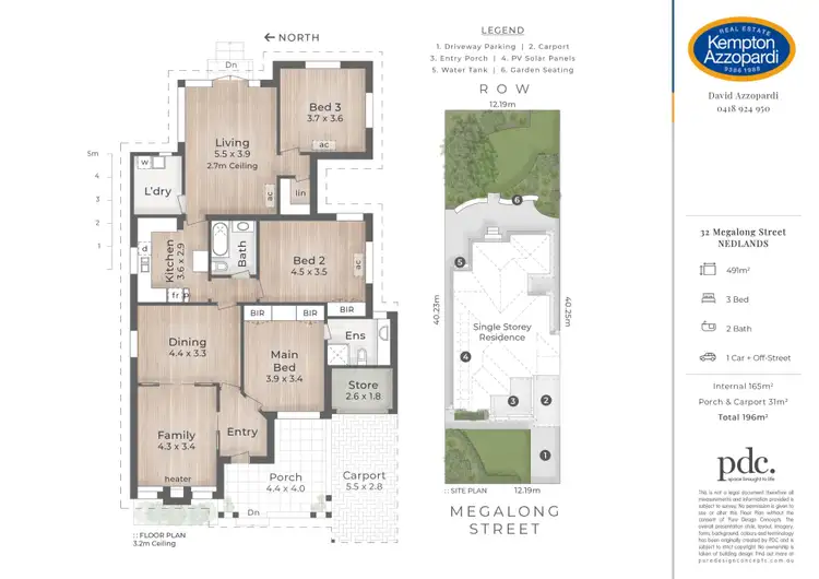 Floorplan of Homely house listing, 32 Megalong St, Nedlands WA 6009