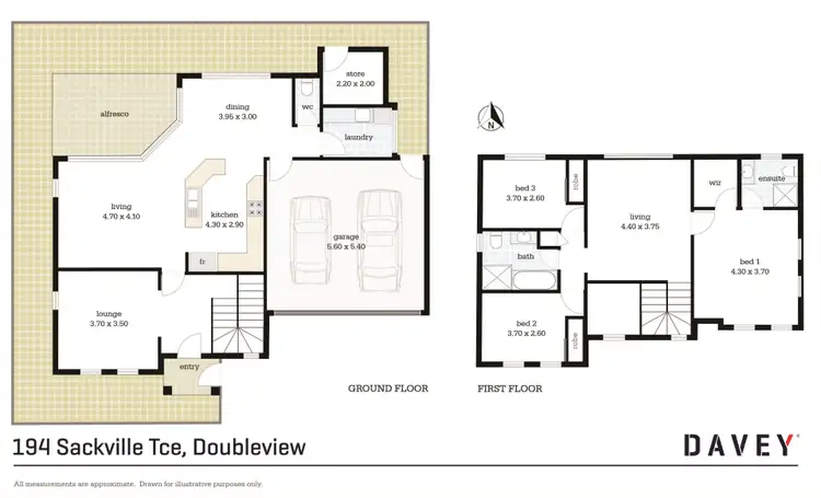 Floorplan of Homely house listing, 194 Sackville Terrace, Doubleview WA 6018