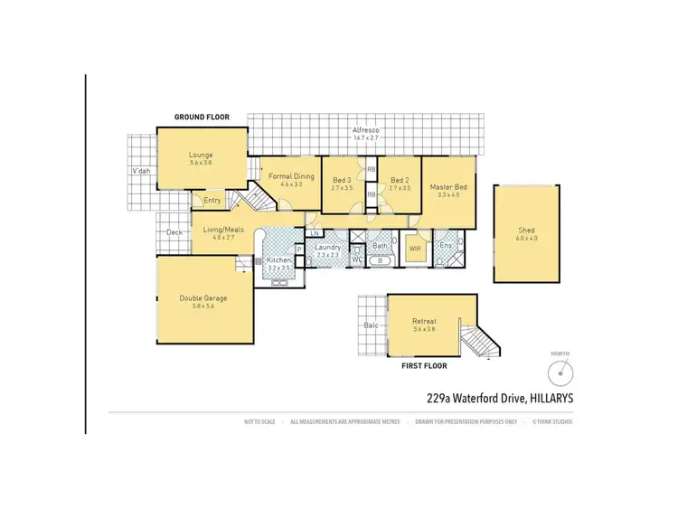 Floorplan of Homely house listing, 229A Waterford Drive, Hillarys WA 6025