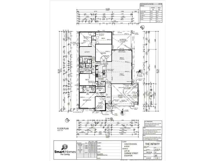 Floorplan of Homely house listing, 15 Carmine Street, Eglinton WA 6034