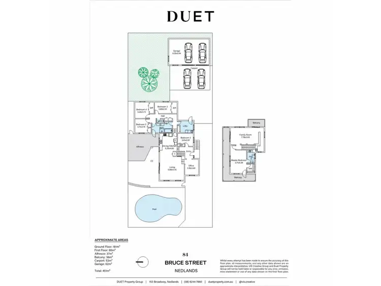 Floorplan of Homely house listing, 84 Bruce Street, Nedlands WA 6009