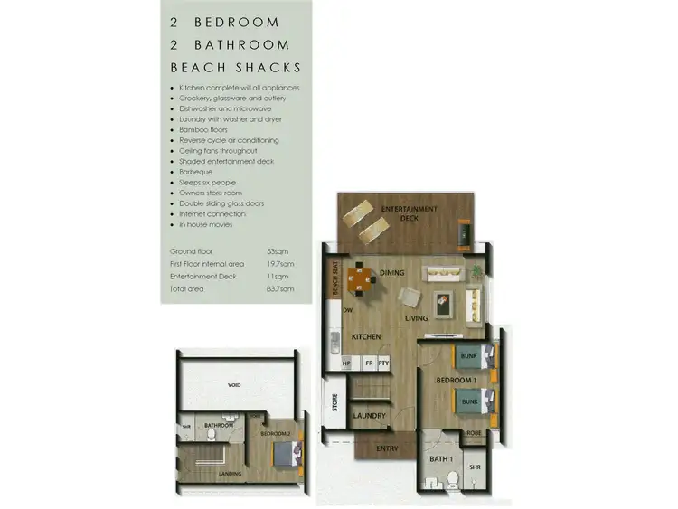 Floorplan of Homely unit listing, 11/7 Panorama Drive, Preston Beach WA 6215