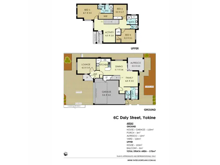 Floorplan of Homely house listing, 6c Daley Street, Yokine WA 6060