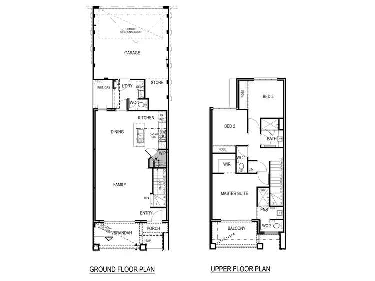 Floorplan of Homely townhouse listing, 3/22 Scrubwren Circuit, Alkimos WA 6038