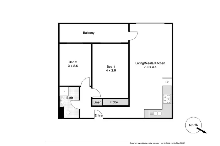 Floorplan of Homely apartment listing, 34/31 Wellington Street, Mosman Park WA 6012
