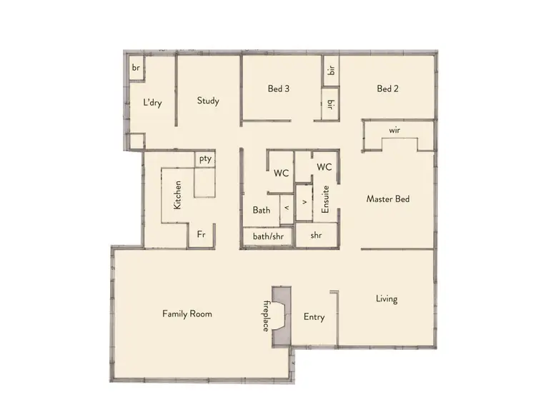 Floorplan of Homely rural property listing, 305 Burnside Road, Meelon WA 6208