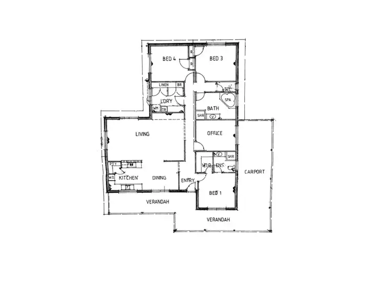 Floorplan of Homely house listing, 6 Hayton Place, Binningup WA 6233