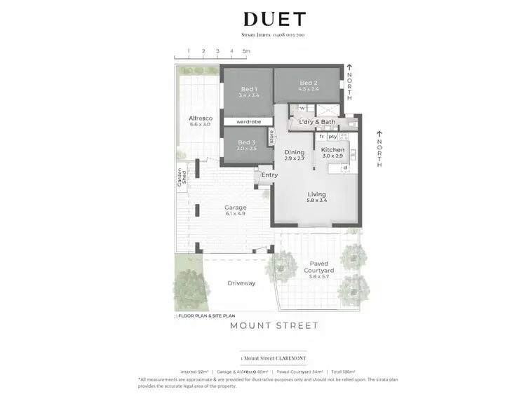 Floorplan of Homely house listing, 1 Mount Street, Claremont WA 6010
