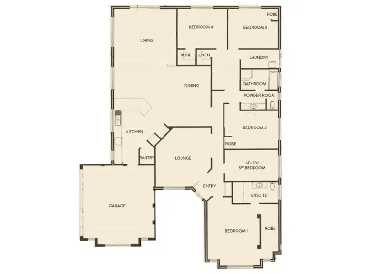 Floorplan of Homely house listing, 17 Quandong Parkway, Halls Head WA 6210