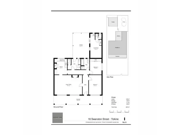 Floorplan of Homely house listing, 18 Swanston Street, Yokine WA 6060