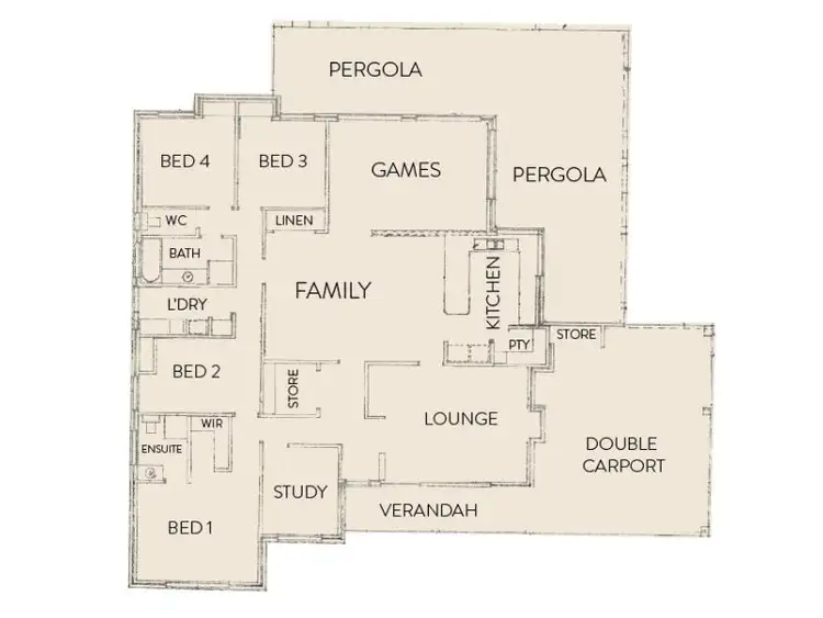 Floorplan of Homely house listing, 6 Columbia Close, Halls Head WA 6210