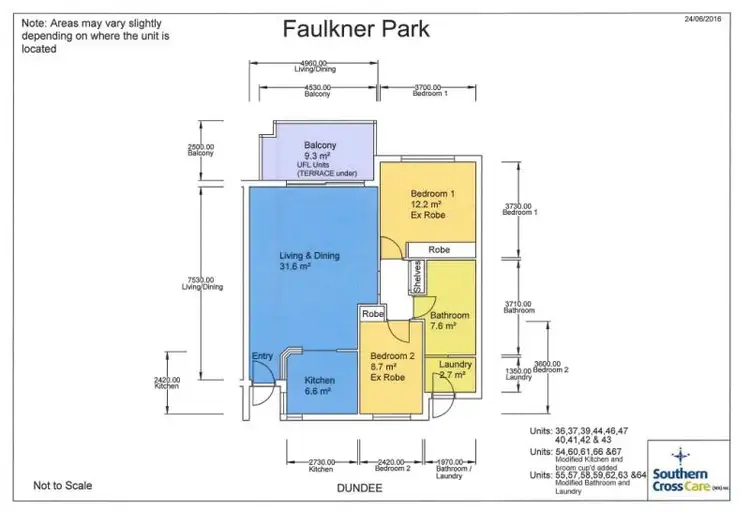 Floorplan of Homely villa listing, 44/39 Elizabeth Street, Cloverdale WA 6105