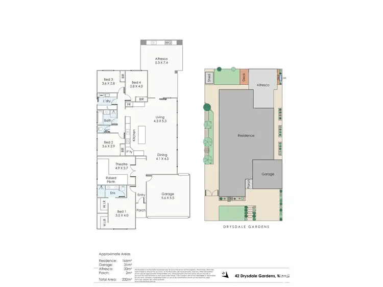 Floorplan of Homely house listing, 42 Drysdale Gardens, Wandi WA 6167