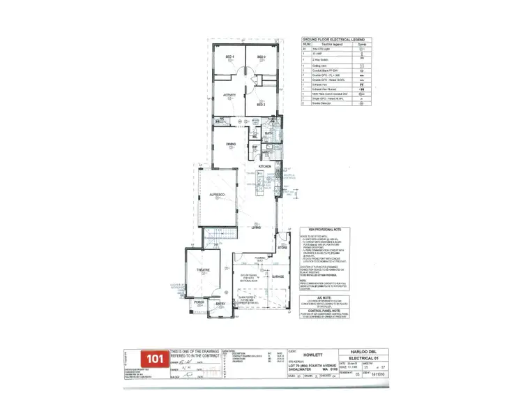 Floorplan of Homely house listing, 66 Fourth Avenue, Shoalwater WA 6169