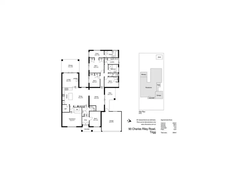 Floorplan of Homely house listing, 90 Charles Riley Road, Trigg WA 6029