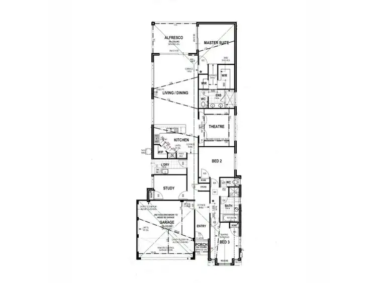 Floorplan of Homely house listing, 23 Burlington Drive, Baldivis WA 6171