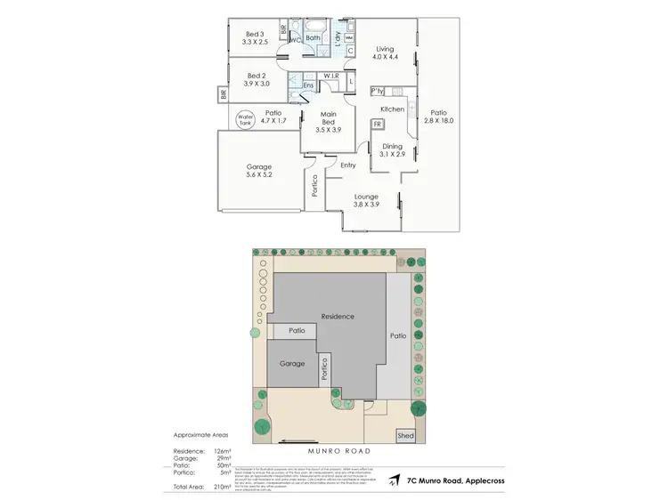 Floorplan of Homely house listing, 7C Munro Road, Applecross WA 6153