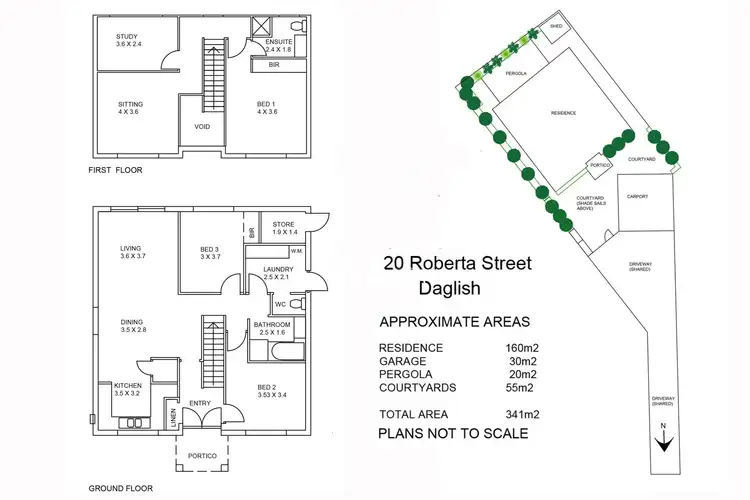 Floorplan of Homely house listing, 20 Roberta Street, Daglish WA 6008