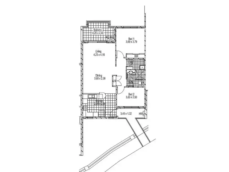 Floorplan of Homely retirement listing, 38/11 Nugent Street, Balcatta WA 6021