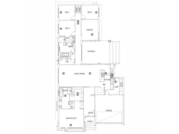 Floorplan of Homely house listing, 41 Heartwood Boulevard, Baldivis WA 6171
