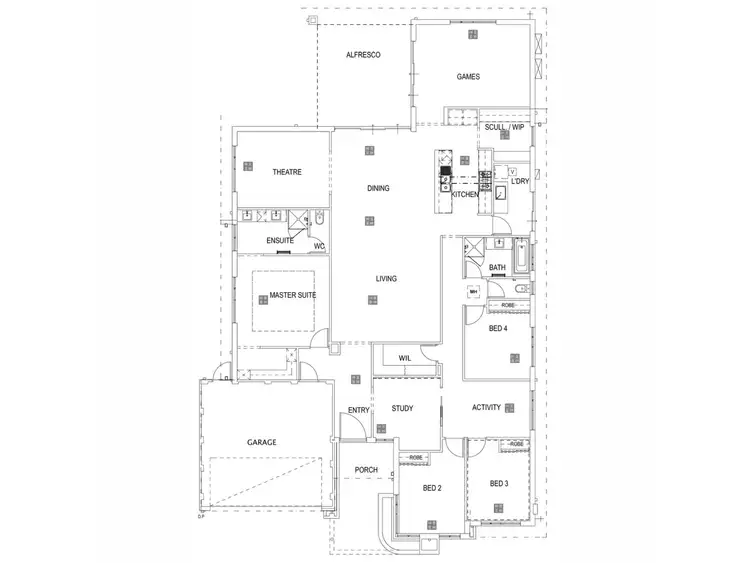 Floorplan of Homely house listing, 39 Heartwood Boulevard, Baldivis WA 6171