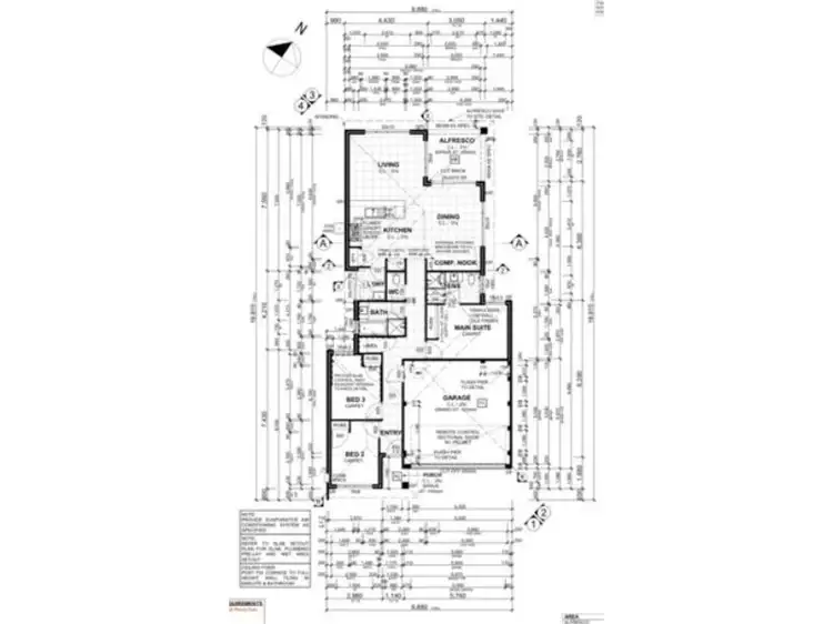 Floorplan of Homely house listing, 2 Alonso Street, Coolbellup WA 6163