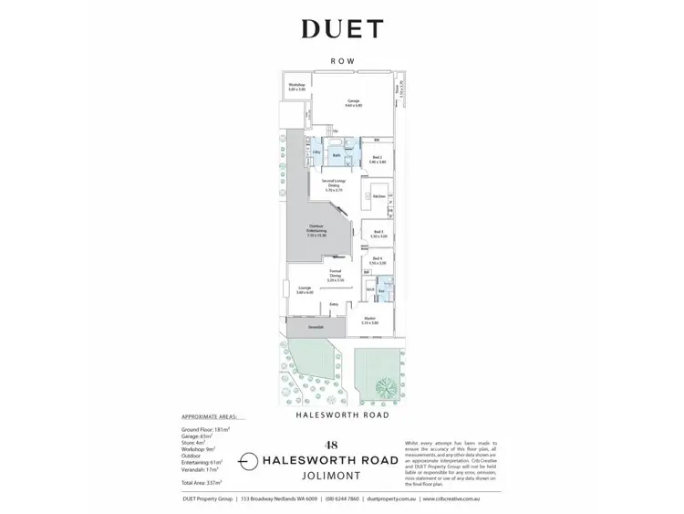 Floorplan of Homely house listing, 48 Halesworth Road, Jolimont WA 6014